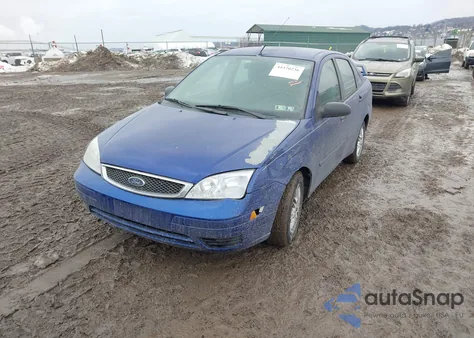2006 Ford Focus Zx4 из США, поврежденный, VIN 1FAFP34N26W134310